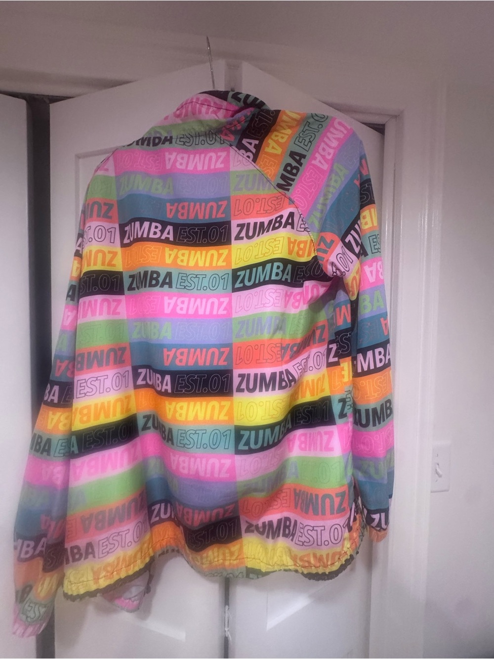 Colorful Printed Bomber Jacket - Multicolor - Picture 2 of 3